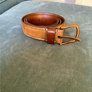 Orvis Genuine Harness Leather Belt